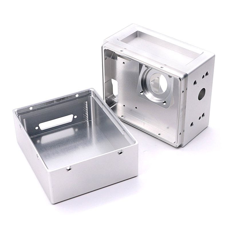 Five-Axis CNC Lathe Machining for Projector Housing Parts Aluminum Alloy Optical Instrument Panel Bronze Iron 3D PEAK P
